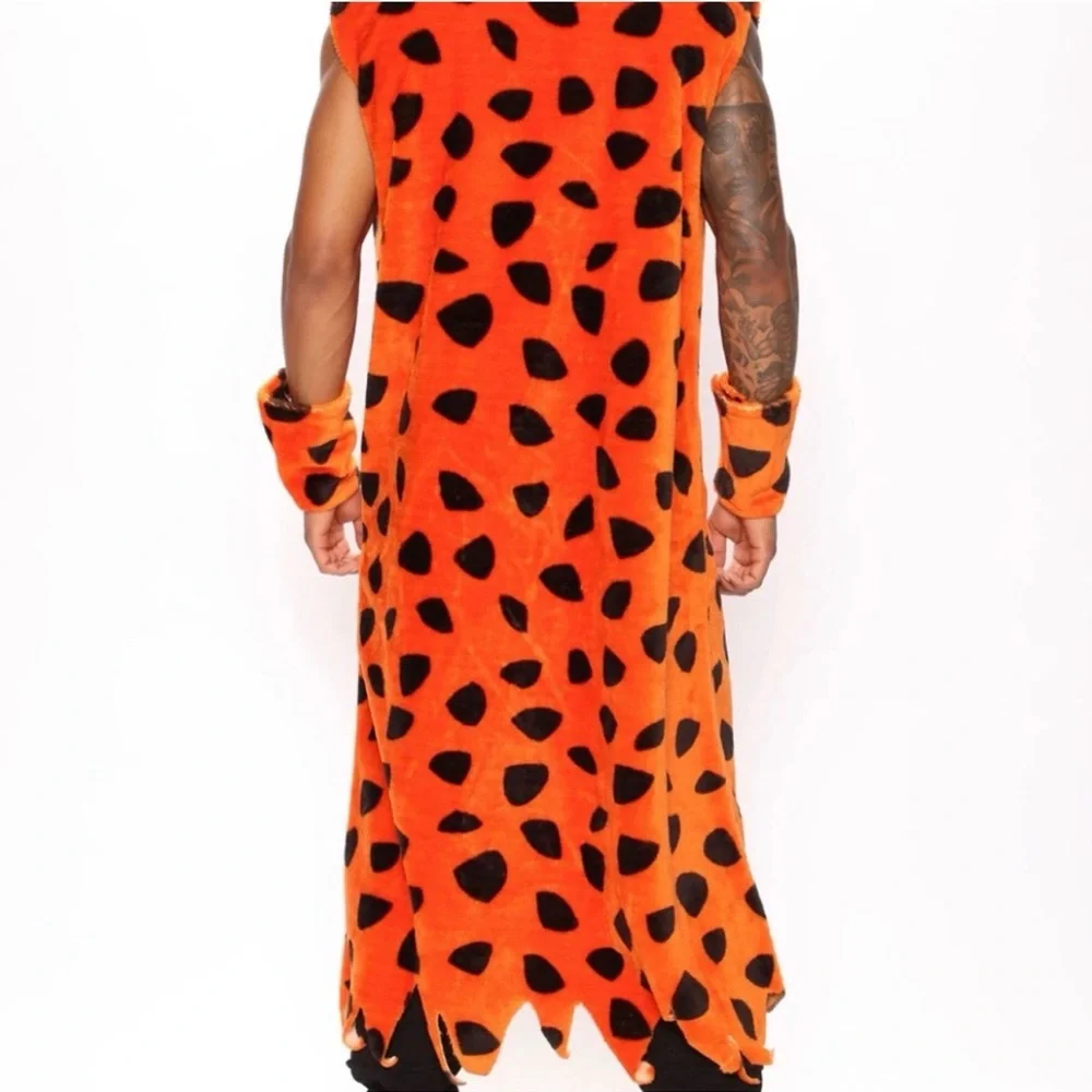Men's Halloween Fred Flinstone Costume - Picture 4 of 4